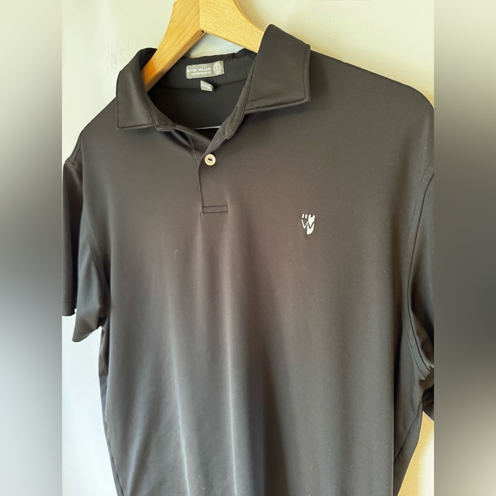 Peter Millar Men’s Solid Black Performance Contem… - image 3